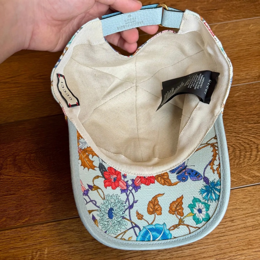 *Rare* Gucci Flora Baseball Cap - Picture 4 of 5